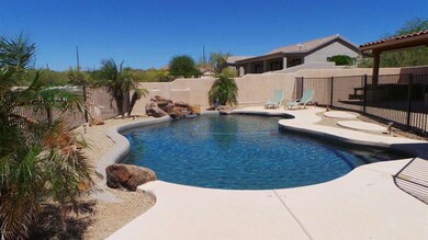 fenced pool