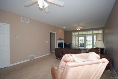 Living room, dining combination