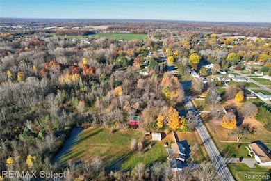 Aerial view of property's location
