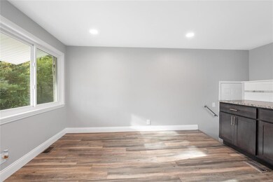 Eat-in Kitchen with Built-In Buffet