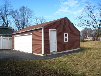 Side View of 2 Car Detached Garage