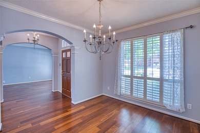 Dining Room with Plantation Shutters