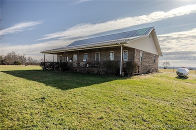 Covered front porch