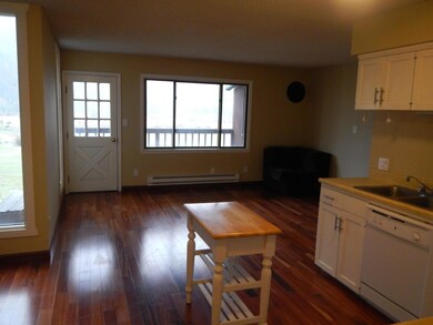 Kitchen and living room