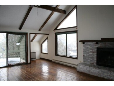 Granite counter & slate floor