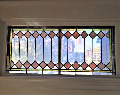Dining Room stained glass window