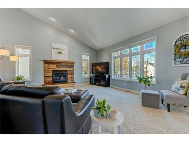Vaulted ceilings and excellent sunlight exposure