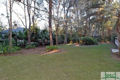 Large private backyard.
