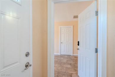 Hall with baseboards