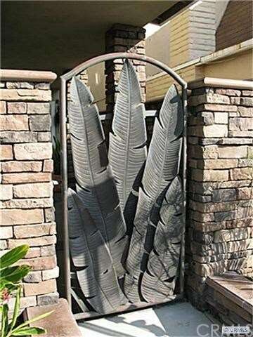 Beautiful gate to entry