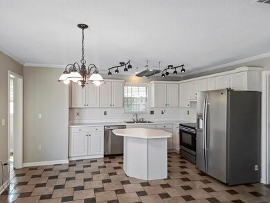 Large kitchen includes eat-in dining, stainless st