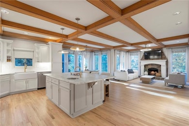 Welcome guest to this warm inviting heart of the home kitchen family room