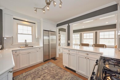 Kitchen open to Family Room