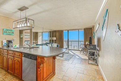 Bright and open layout highlights the living room,