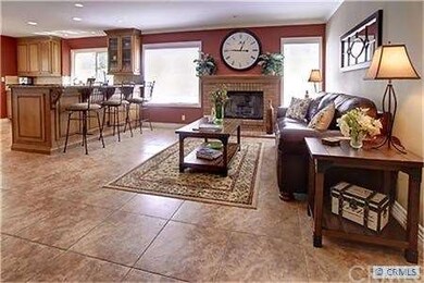 Family Room adjacent to kitchen