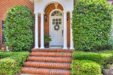 This all brick home will welcome you