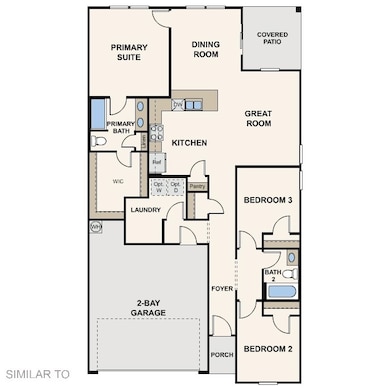 View of room layout