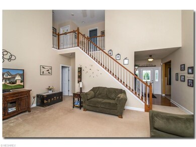 Great Room View 3 - highlighting stairs to 2nd sto