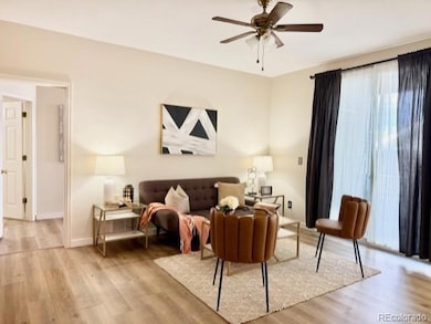 Living room adjacent to Primary Bedroom and large Primary Bath.