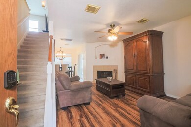 Home opens to living room