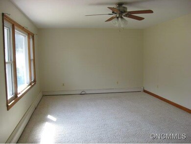 spacious living room