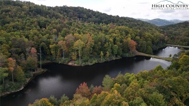 Aerial of both manmade lakes in Headwaters