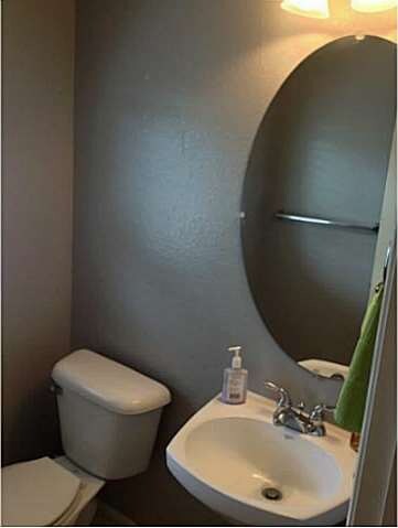 Downstairs half bath