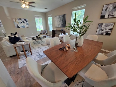 Dining space featuring healthy amount of natural 