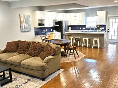 Totally open first floor will be great for visitin