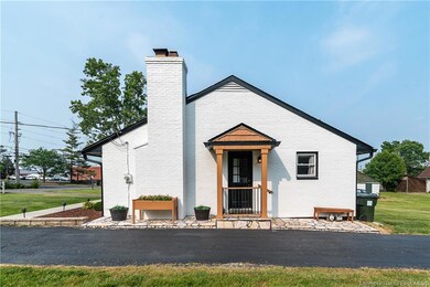 Side of home with beautiful wood accents!
