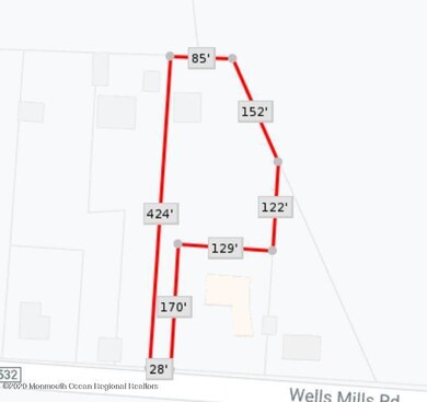 160 Wells Mill Rd lot dimensions