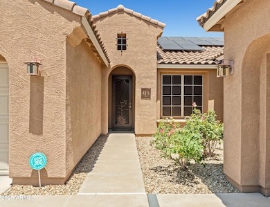 Exterior entry