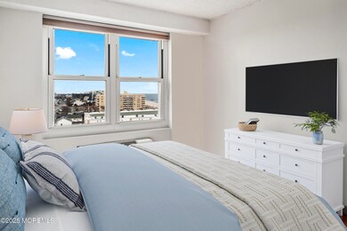 Virtually Staged Bedroom with views