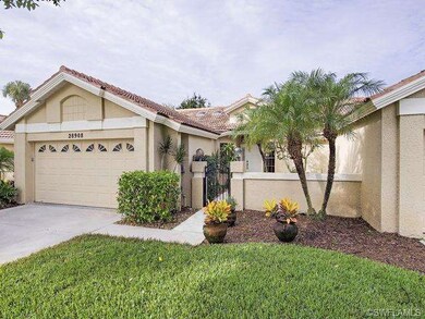 Front of Villa