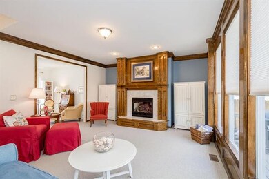 Large Family room that is open to the kitchen.