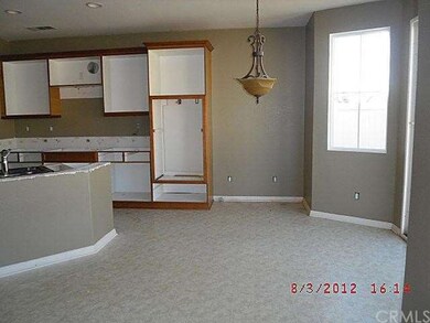 Spacious eating area