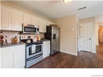 Stainless steel appliances.