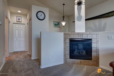Living Area w/Fireplace
