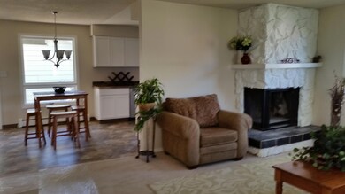 From Entry - Part Living room and Dining