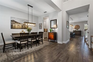 Formal Dining Room with pass through serving station