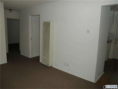Wall heater in living room