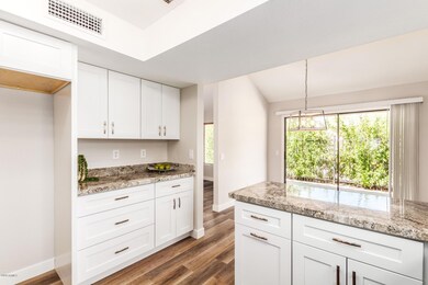 Kitchen with Granite Countertops