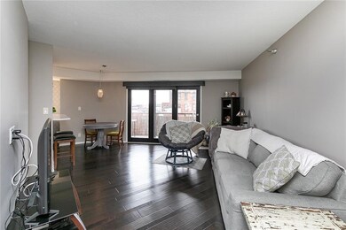 Living Room Facing Outside of Building