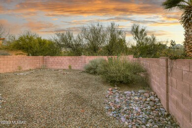 Back Yard looking to Catalina Mountains