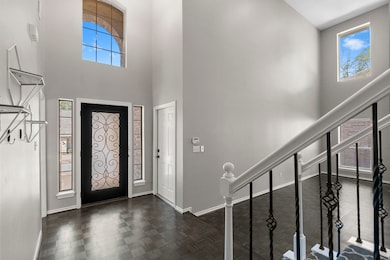 View of the front entry way.
