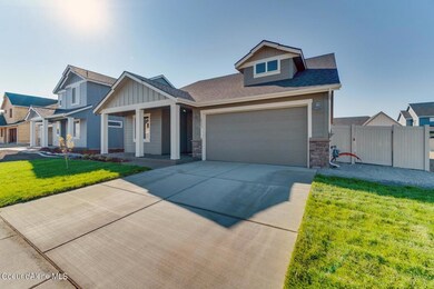 Fully landscaped front lawn