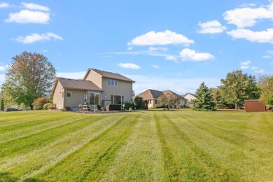 Yard includes a storage shed, perfect for storing toys & equipment!