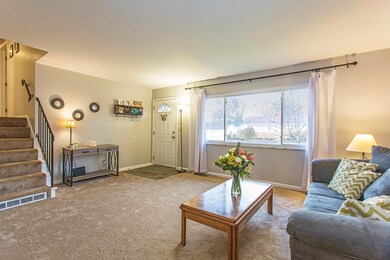 Family Room and Entry Way