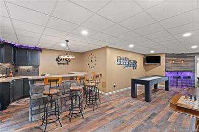 Lower Level Bar/Rec Room