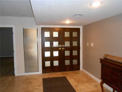 Entry Hall. Custom double door entry into foyer, d